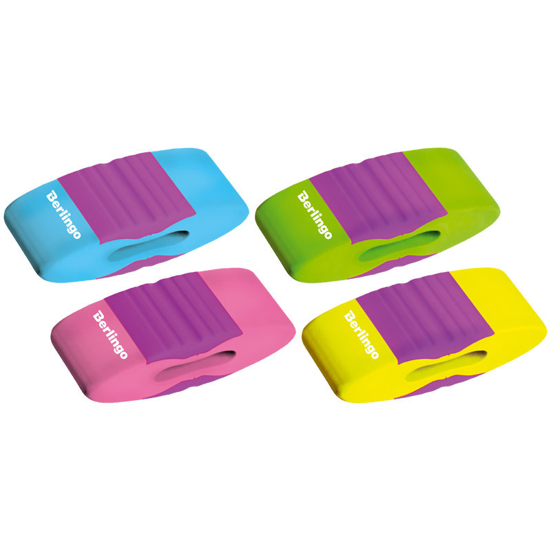 Ластик Berlingo "Color" прямоугольный, термопластичная резина, 56*23*14мм