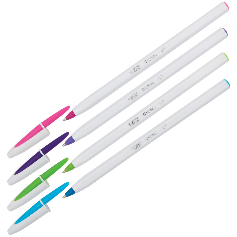 Ручка шариковая Bic "Cristal Up" ассорти, 1,2мм