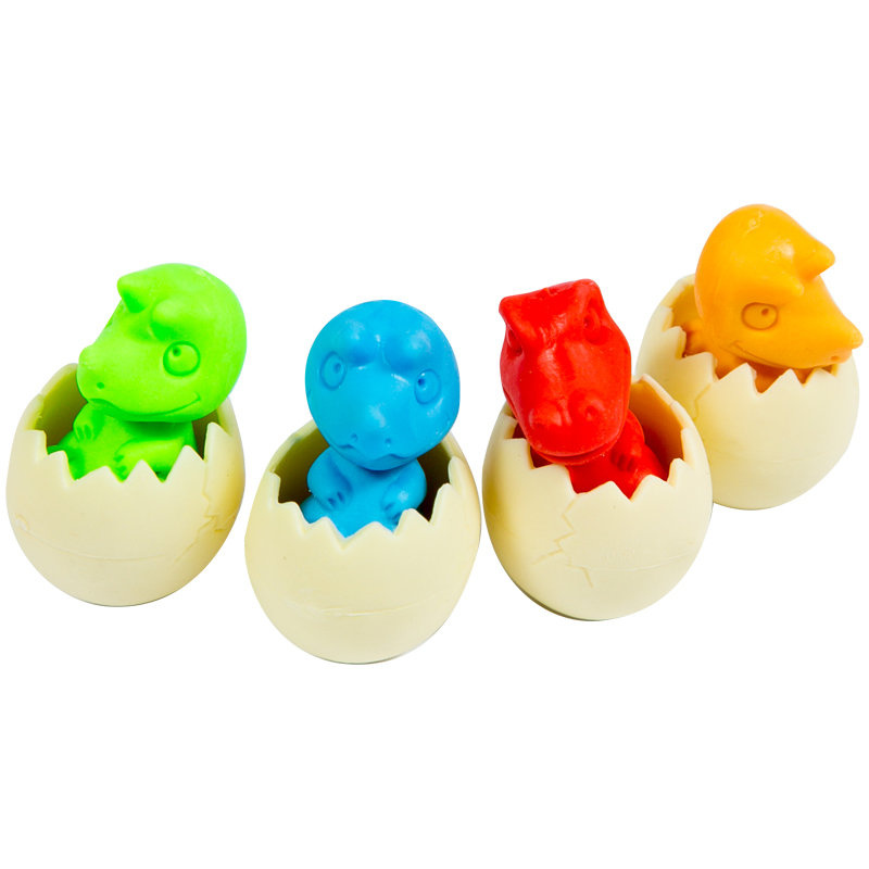 Набор ластиков ArtSpace "Динозаврики", 2шт.. фигурные, термопластичная резина, ассорти, 35*20*20мм