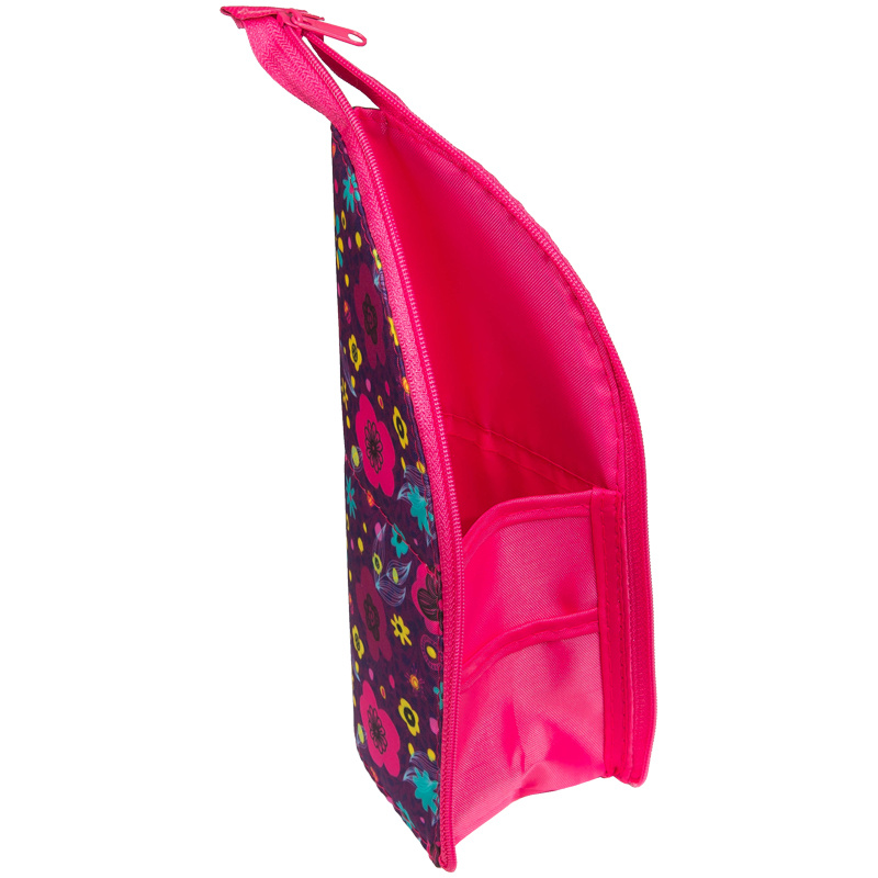 Пенал мягкий 210*80*40 Berlingo "Flowers", полиэстер