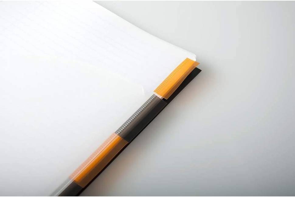 Блокнот в клетку Rhodiactive Pro book полипропиленовая обложка черный А4 / 80 листов / 90 гм