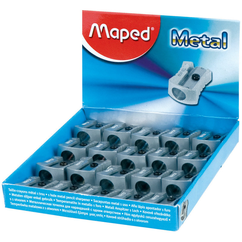 Точилка металлическая Maped "Metal", 1 отверстие