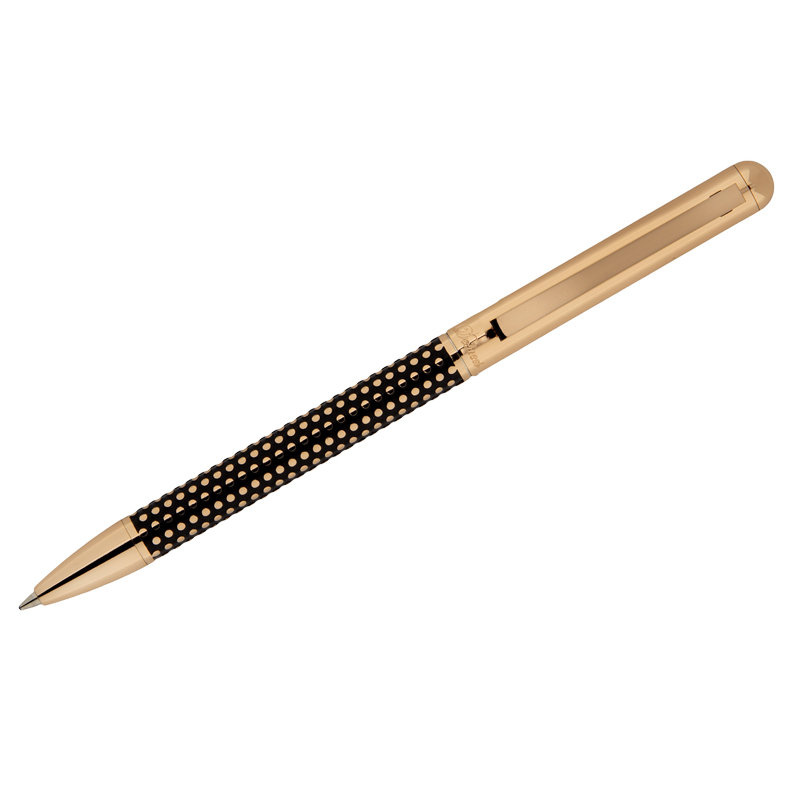 Ручка шариковая Delucci "Artista" синяя, 1,0мм,  поворот., подар. уп.