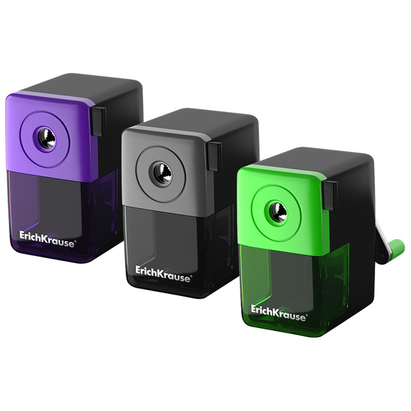 Точилка механическая Erich Krause, пласт. корпус