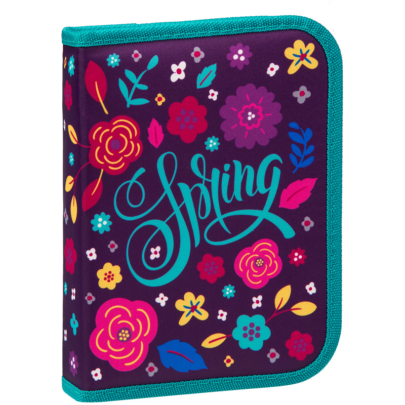 Пенал 1 отделение, 200*140*40 Berlingo "Spring", полиэстер