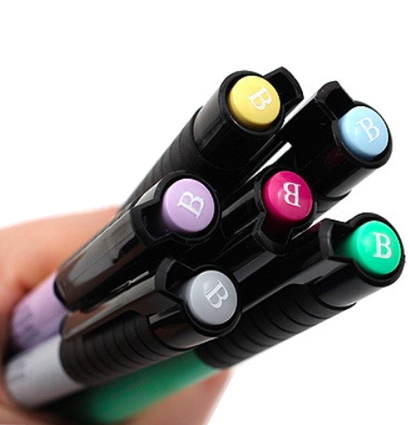 Набор брашпенов "Пастельные цвета" Faber-Castell Pitt Artist Pen Brush 6 цветов купить в художественном магазине Дудлинг.Ру с доставкой по РФ и СНГ