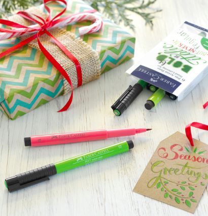 Набор брашпенов для леттеринга "Весна" Faber-Castell Pitt Artist Pen Brush 6 цветов  купить в художественном магазине Дудлинг.Ру с доставкой по РФ и СНГ