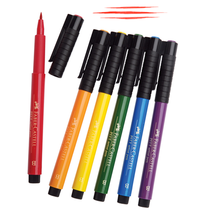 Набор маркеров Pitt Artist Pen Brush Faber Castell 60 цветов в кейсе купить в художественном магазине Дудлинг.Ру с доставкой по РФ и СНГ